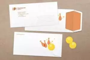 طراحی پاکت نامه