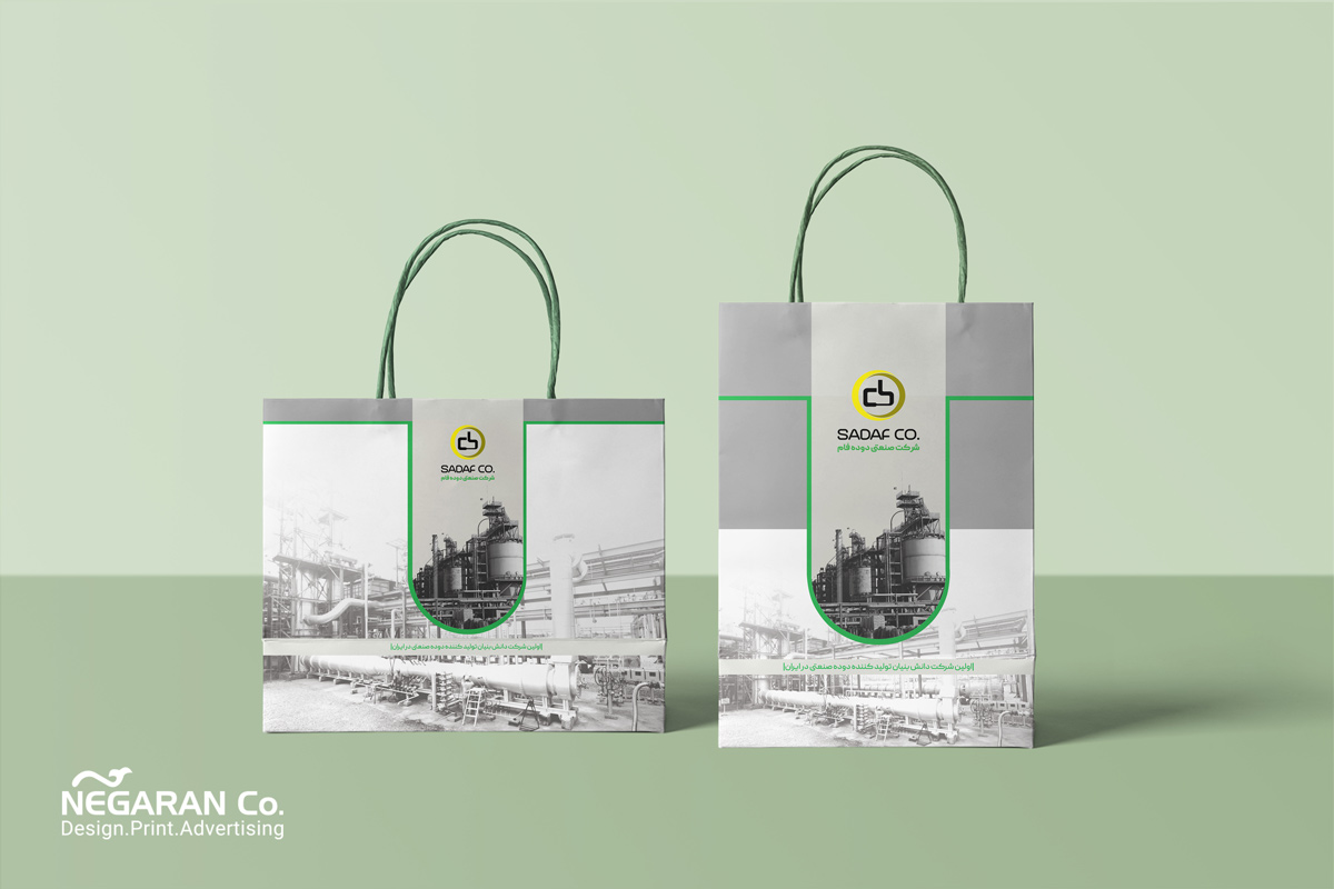 طراحی و چاپ شاپینگ بگ | چاپخانه نگاران