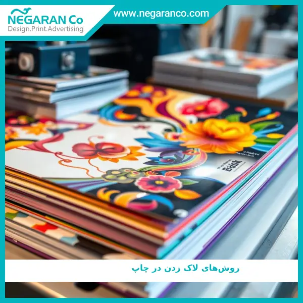 روش_های لاک زدن در چاپ بروشور