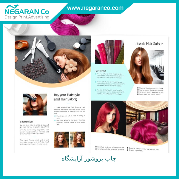 چاپ بروشور آرایشگاه