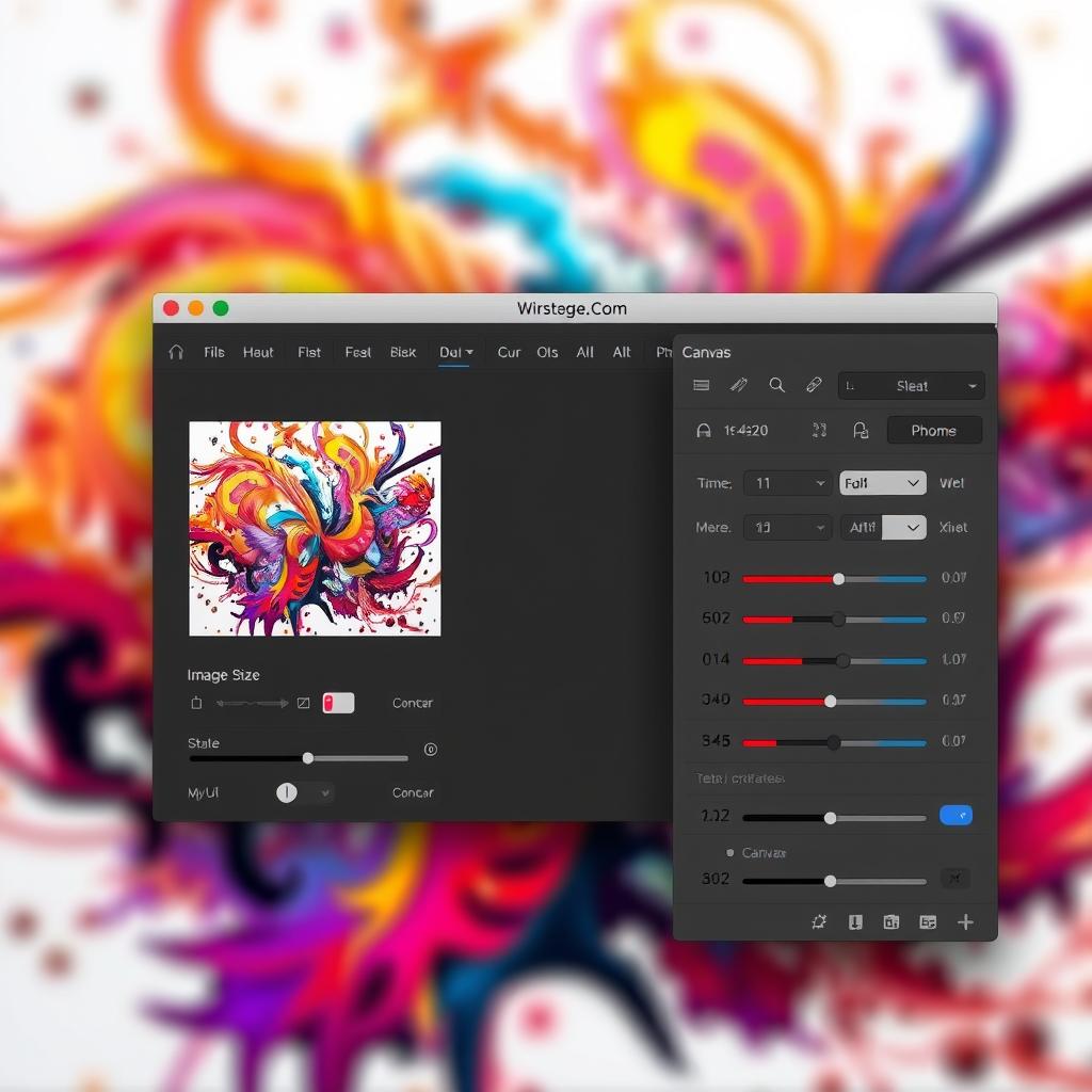 آشنایی با دستورات image size و canvas size در فتوشاپ