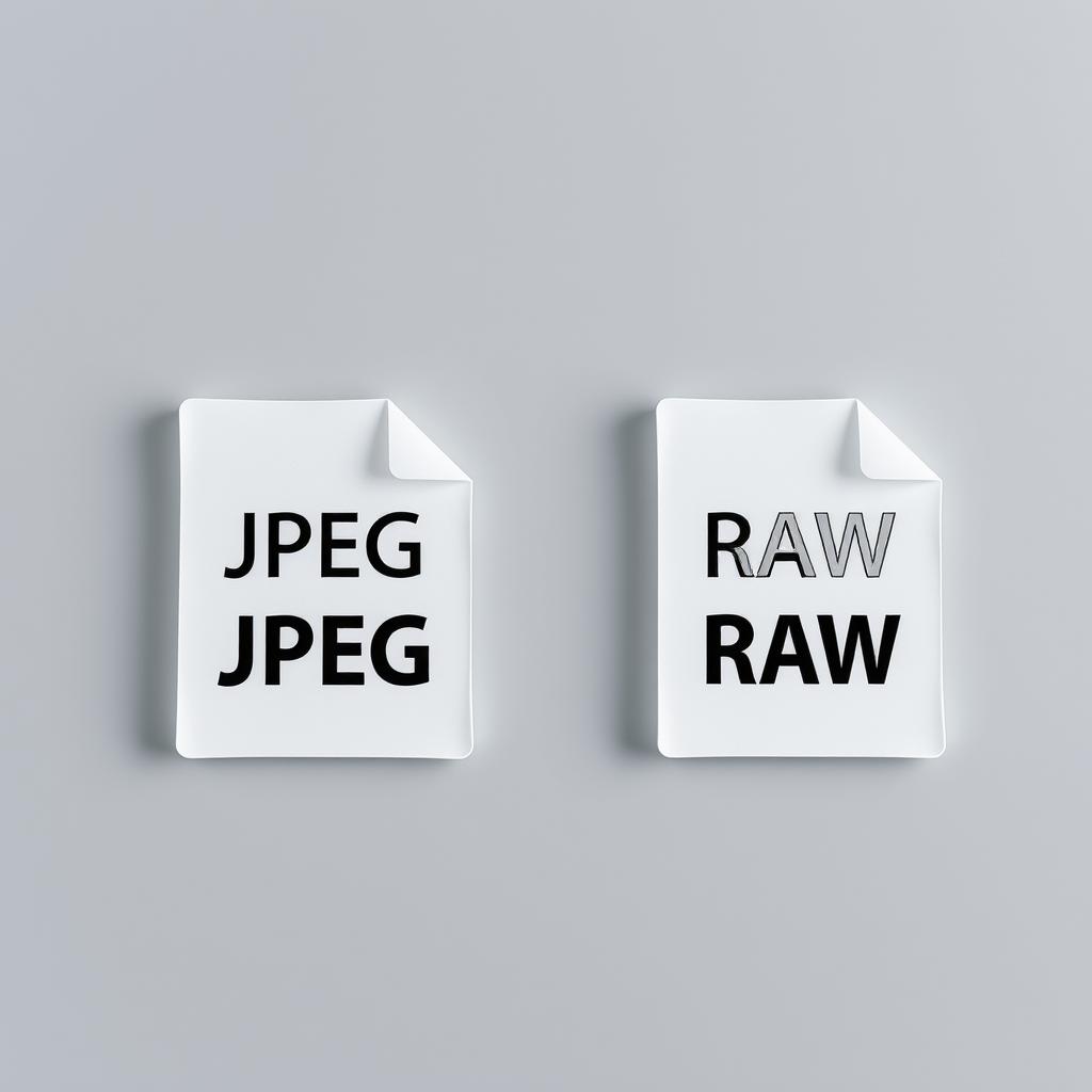 مقایسه حجم فایل‌ها و فضای ذخیره‌سازی jpeg و raw