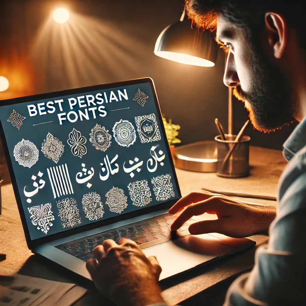 بهترین فونت فارسی برای طراحی