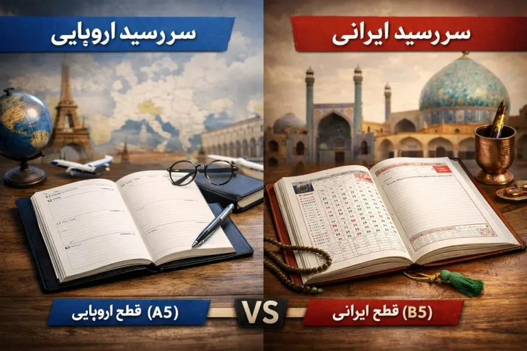 تفاوت سررسید اروپایی و سررسید ایرانی | مقایسه تخصصی، کاربردی و تصمیم‌ساز برای برندها