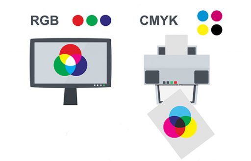 تفاوت مد رنگی rgb و cmyk